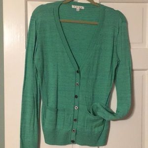 Cabi Green Billy Cardigan
